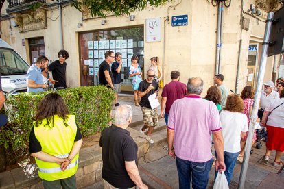Rodaje de la serie El Pueblo en Soria. MARIO TEJEDOR
