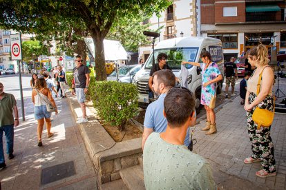 Rodaje de la serie El Pueblo en Soria. MARIO TEJEDOR