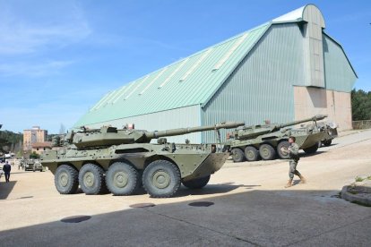Prácticas militares en Navaleno. RAQUEL FERNÁNDEZ