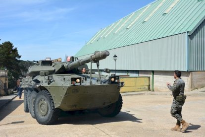 Prácticas militares en Navaleno. RAQUEL FERNÁNDEZ