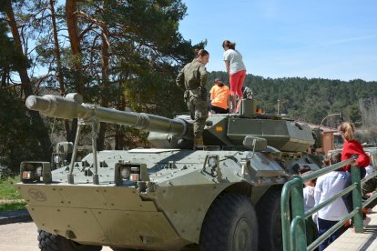 Prácticas militares en Navaleno. RAQUEL FERNÁNDEZ