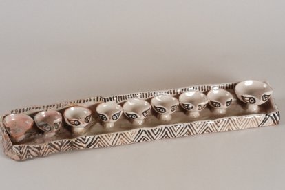 Januquilla del Museo de Teruel. (Ficha del Museo; foto, Jorge Escudero)