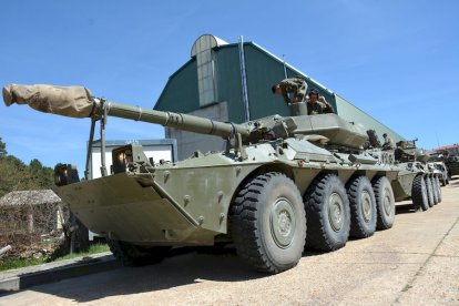 Prácticas militares en Navaleno. RAQUEL FERNÁNDEZ