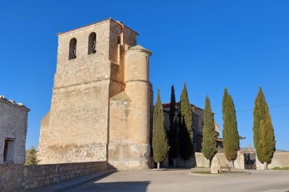 Iglesia de San Salvador en Aguaviva de la Vega.