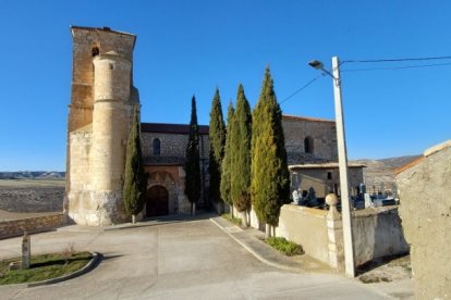 Iglesia de San Salvador en Aguaviva de la Vega.