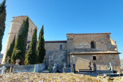 Iglesia de San Salvador en Aguaviva de la Vega.