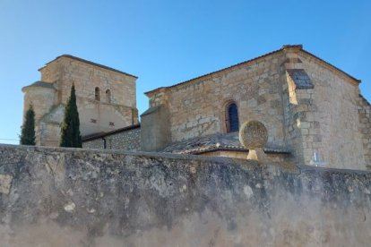 Iglesia de San Salvador en Aguaviva de la Vega.