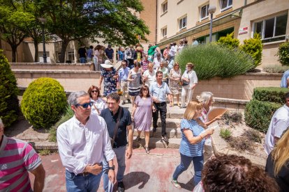Homenaje a los docentes jubilados en Soria en los dos últimos años.