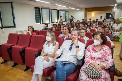 Homenaje a los docentes jubilados en Soria en los dos últimos años.