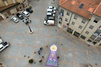 Alfombra floral en Ágreda.-HDS