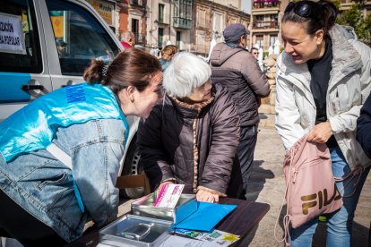 Marcha de Asamis en Soria por la integración de las personas con discapacidad intelectual. GONZALO MONTESEGURO