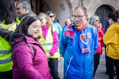 Marcha de Asamis en Soria por la integración de las personas con discapacidad intelectual. GONZALO MONTESEGURO