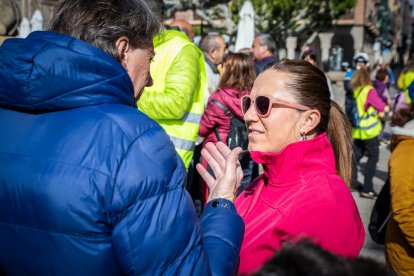 Marcha de Asamis en Soria por la integración de las personas con discapacidad intelectual. GONZALO MONTESEGURO