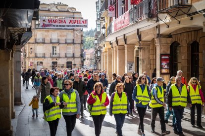 Marcha de Asamis en Soria por la integración de las personas con discapacidad intelectual. GONZALO MONTESEGURO