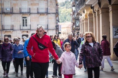 Marcha de Asamis en Soria por la integración de las personas con discapacidad intelectual. GONZALO MONTESEGURO