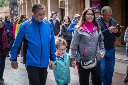 Marcha de Asamis en Soria por la integración de las personas con discapacidad intelectual. GONZALO MONTESEGURO