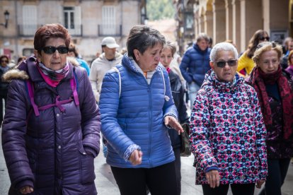 Marcha de Asamis en Soria por la integración de las personas con discapacidad intelectual. GONZALO MONTESEGURO