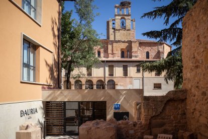 Apartamentos turísticos en el antiguo CUS de Soria. GONZALO MONTESEGURO