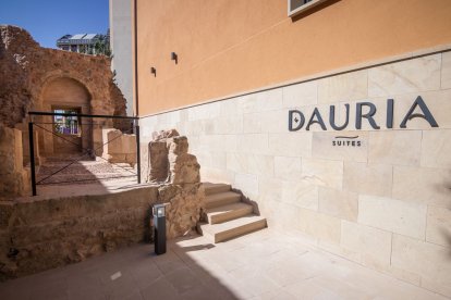 Apartamentos turísticos en el antiguo CUS de Soria. GONZALO MONTESEGURO