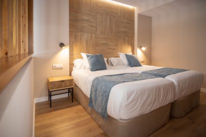Apartamentos turísticos en el antiguo CUS de Soria. GONZALO MONTESEGURO