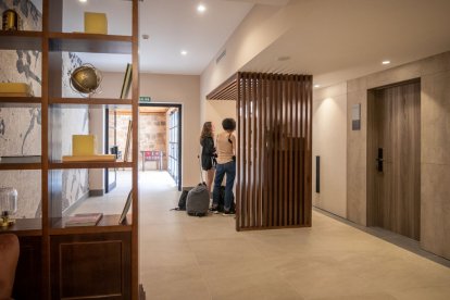 Apartamentos turísticos en el antiguo CUS de Soria. GONZALO MONTESEGURO