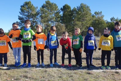 Algunos de los participantes en Los Llamosos. HDS