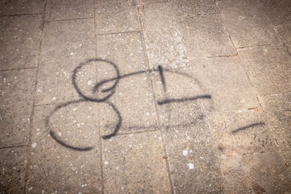 Las ruinas de San Nicolás, vandalizadas. GONZALO MONTESEGURO