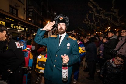 Desfile de disfraces en Soria el sábado de Carnaval.-G. MONTESEGURO