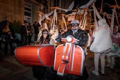 Desfile de disfraces en Soria el sábado de Carnaval.-G. MONTESEGURO