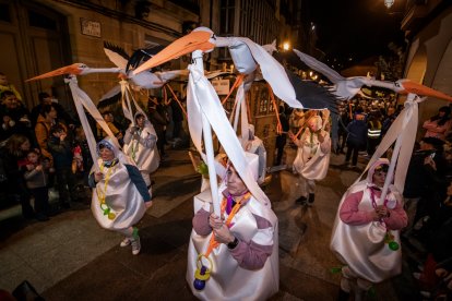 Desfile de disfraces en Soria el sábado de Carnaval.-G. MONTESEGURO