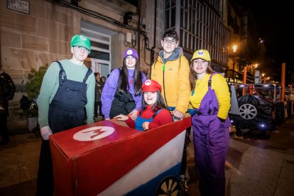 Desfile de disfraces en Soria el sábado de Carnaval.-G. MONTESEGURO