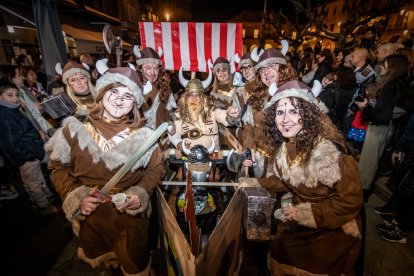 Desfile de disfraces en Soria el sábado de Carnaval.-G. MONTESEGURO