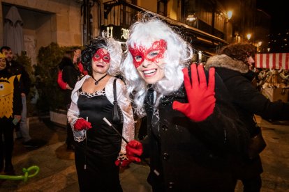 Desfile de disfraces en Soria el sábado de Carnaval.-G. MONTESEGURO