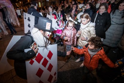 Desfile de disfraces en Soria el sábado de Carnaval.-G. MONTESEGURO