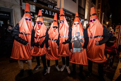 Desfile de disfraces en Soria el sábado de Carnaval.-G. MONTESEGURO23