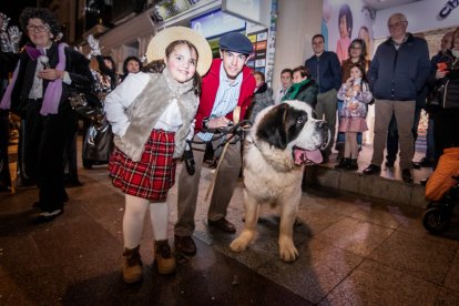 Desfile de disfraces en Soria el sábado de Carnaval.-G. MONTESEGURO
