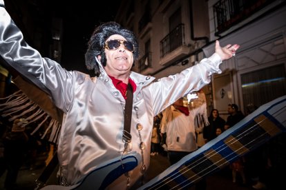 Desfile de disfraces en Soria el sábado de Carnaval.-G. MONTESEGURO