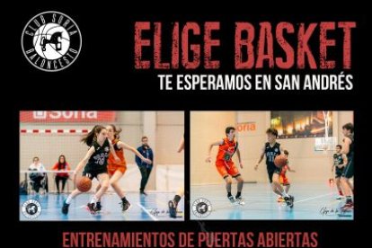 Cartel anunciador de las jornadas de puertas abiertas del CSB.