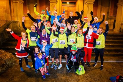 Participantes en la Carrera de Navidad de Soria. MARIO TEJEDOR (6)