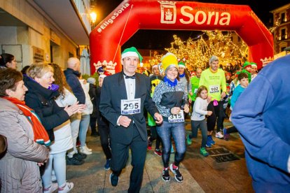 Participantes en la Carrera de Navidad de Soria. MARIO TEJEDOR (42)