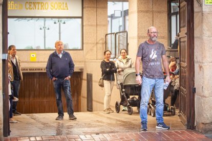 Lluvias intensas en la capital. MARIO TEJEDOR