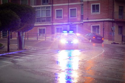 Lluvias intensas en la capital. MARIO TEJEDOR
