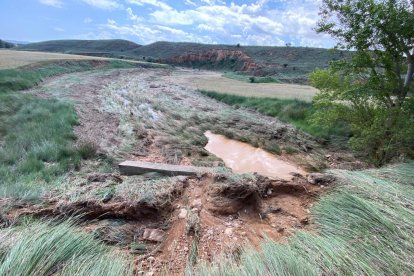 Nuevas fotos tras la tromba de agua en las Vicarías. - HDS