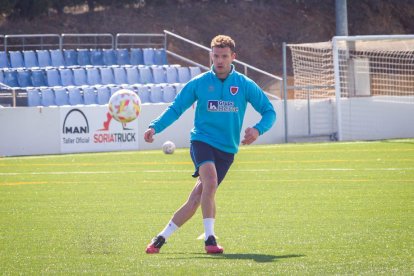 El CD Numancia prepara el choque ante el Baleares. MARIO TEJEDOR (34)