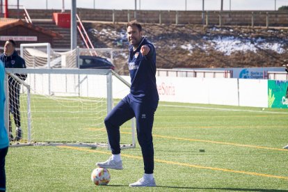 El CD Numancia prepara el choque ante el Baleares. MARIO TEJEDOR (39)