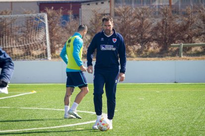 El CD Numancia prepara el choque ante el Baleares. MARIO TEJEDOR (41)