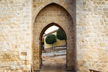 Obras de puesta en valor de la muralla de Almazán. MARIO TEJEDOR (15)
