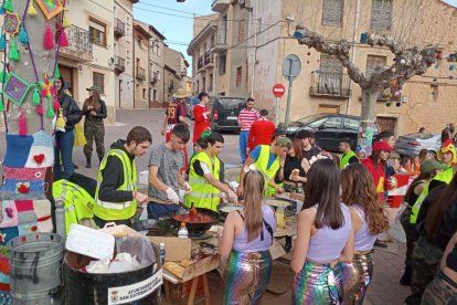Comida de quintos y carnaval en San Esteban.-ANA HERNANDO