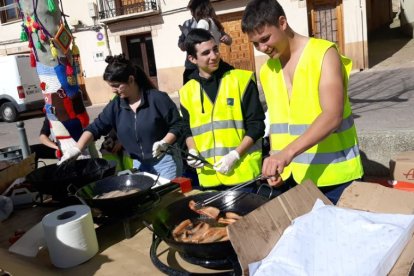 Comida de quintos y carnaval en San Esteban.-ANA HERNANDO