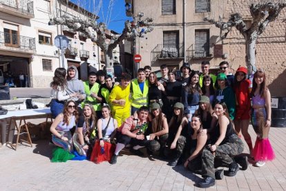 Comida de quintos y carnaval en San Esteban.-ANA HERNANDO